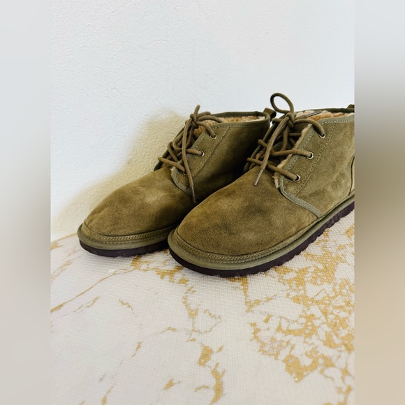 🔥🔥FINAL CLEARENACE 🔥🔥 UGG Men’s Neumel Suede Burnt Olive - Picture 2 of 8
